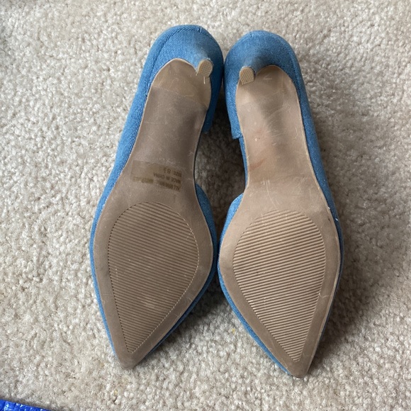 Gojane light jean high heels. 3 inches. - Picture 3 of 3